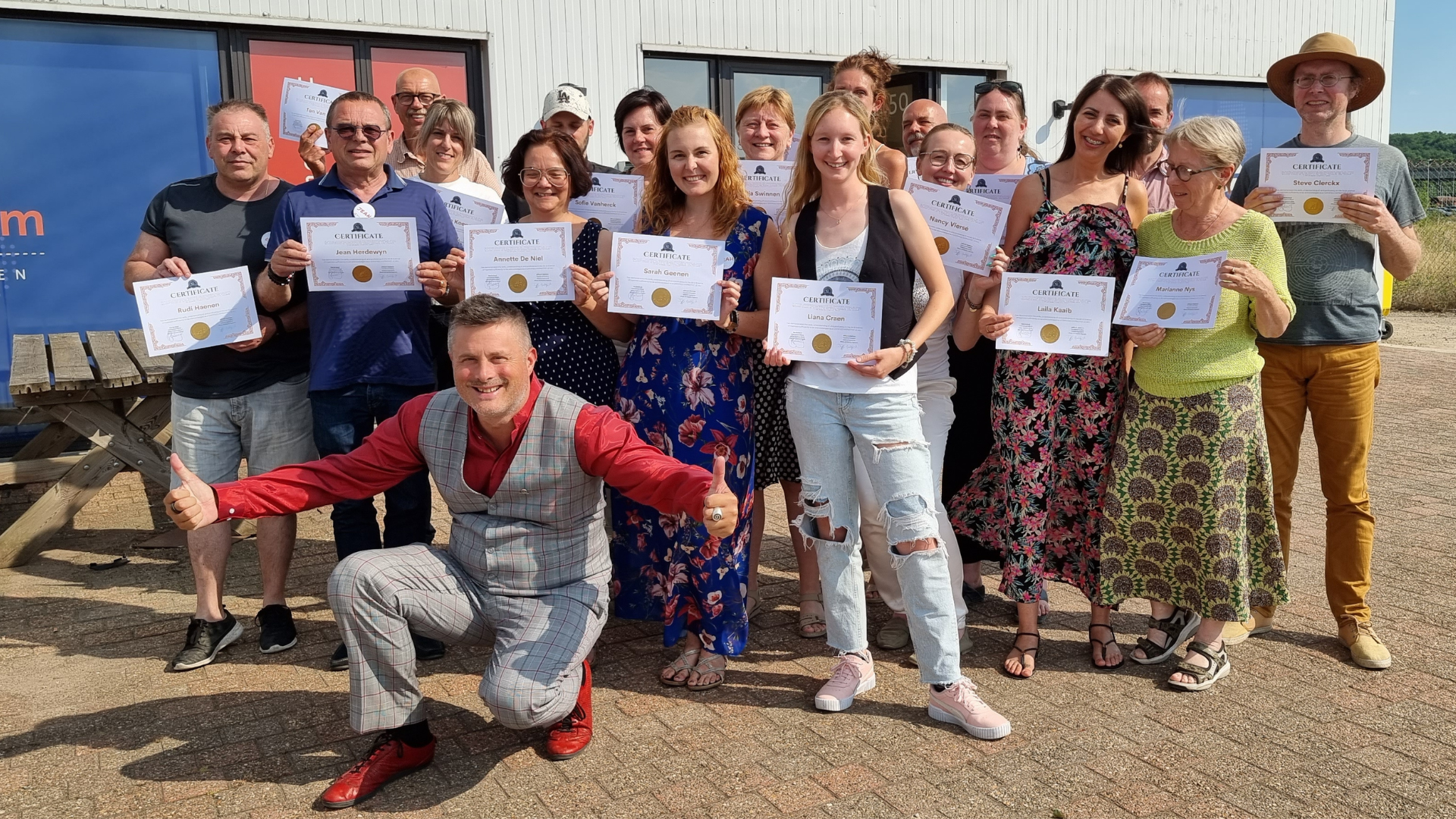 Gecertificeerde cursisten